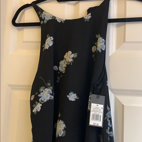 Black floral dress - Picture 2 of 3